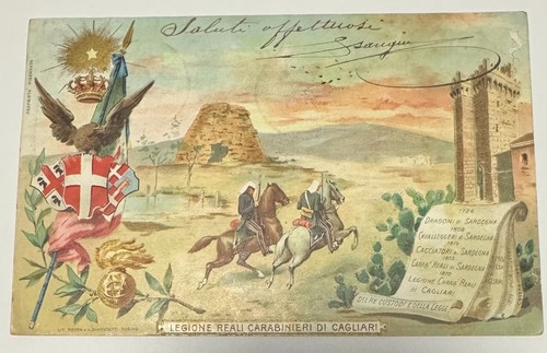 Rara cartolina legione - cartolina,