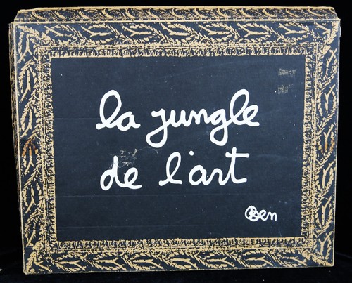 Ben vautier jeux société - ben,