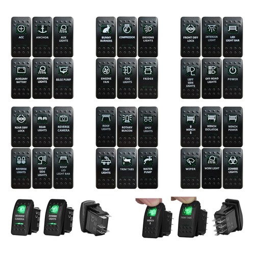 Interruttore bilanciere led - interruttore,