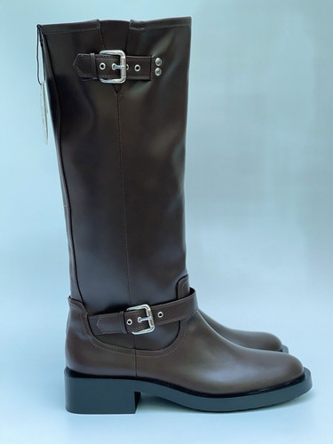 Zara marrone stivali - marrone,