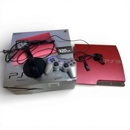 Sony ps3 rosso scarlatto - rosso, 320
