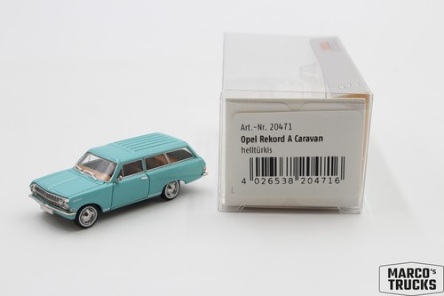 Brekina opel rekord caravan - brekina,