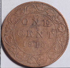 1 Cent 1910 Edward VII Canada