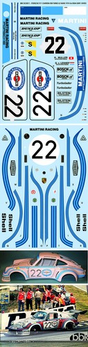 Decalcomania porsche - decalcomania, 1/8