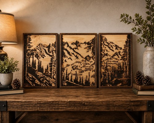 Trittico montagna - trittico,