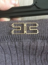 TOP ELISABETTA FRANCHI bellissimo in lana TG 44, colore glicine #eBayDonaPerTe