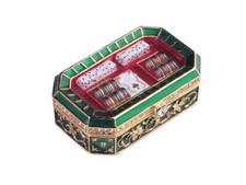 Jeweled Enamel Pewter Casino