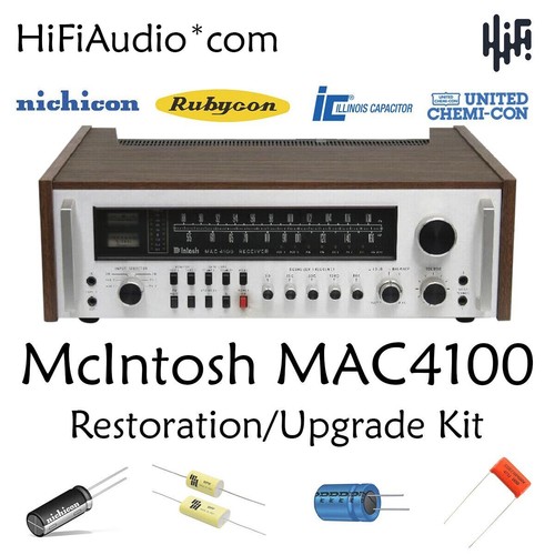 Mcintosh mac 4100 restauro - mcintosh, mac-4100