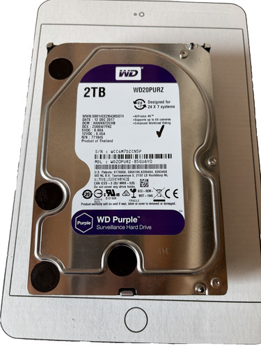 Western digital purple 2tb - digital, wd