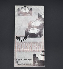 Brochure Heuer Carrera anni