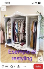 Antico Armadio Liberty anni 20' - ORIGINAL VINTAGE