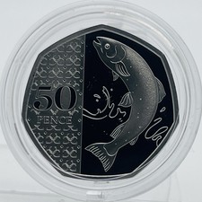 Moneta da 50 pence 2024 Royal