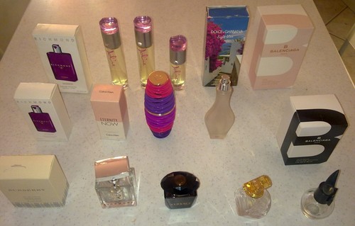 Bottiglie profumi vuote - profumi,