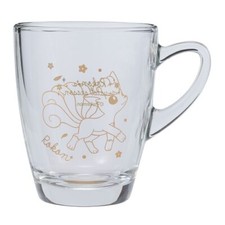Tazza vetro vulpix - vulpix, pokemon