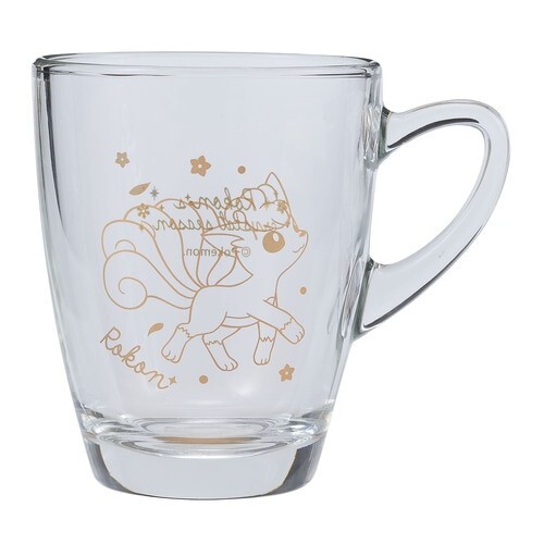 Tazza vetro vulpix pokemon - vetro,