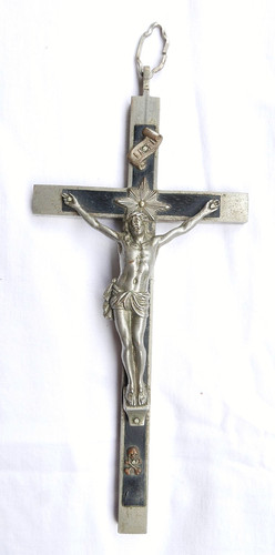 Antico crocifisso frate o - antico,