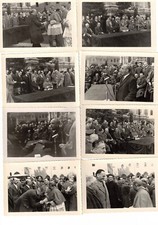 BOLOGNA 1952 eccezionale lotto 47 fotografie Min. Fanfani Card.Lercaro leggere