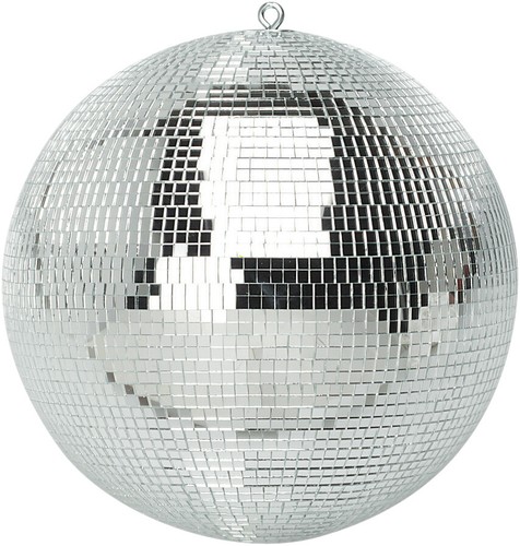 Specchio disco ball argento - disco,