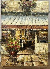 Quadro ad olio su tela Mario