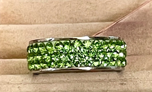 Fascia eternità strass