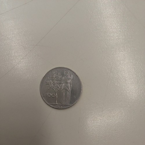Monete 100 lire - lire, 1957