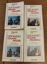 Quattro Dizionari Da Viaggio  Italiano/Inglese/Spagnolo  DeAgostini