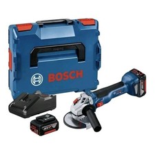 Bosch GWS 18V-10 smerigliatrice angolare 18V con 2 batterie 4Ah + caricatore GAL