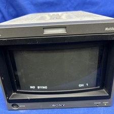 Sony BVM-D9H1U Multi Formato 9" CRT SD/HD Video Monitor Ricambi Riparazione Graffi