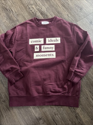 Felpa zara bambini marrone - felpa,