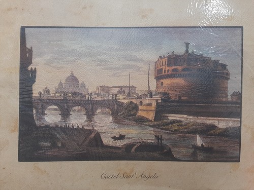 Stampa antica castel - stampa,