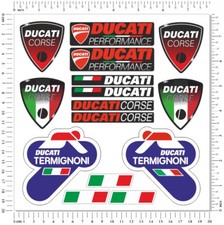 Ducati Termignoni Adesivi Moto Panigale 1199 1198 1098 Adesivi Laminati