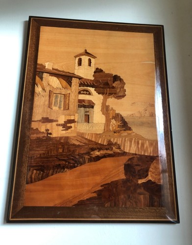 Quadro intarsio sorrento - intarsio, ware