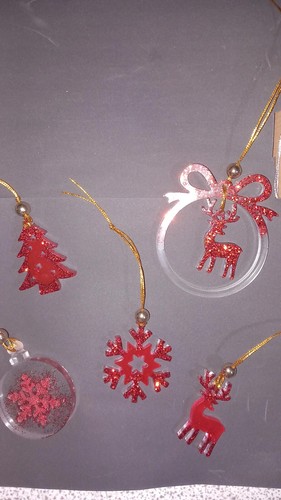 Addobbi per albero natale - addobbi,