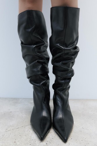 Zara woman nwt fw23 gathered - woman,