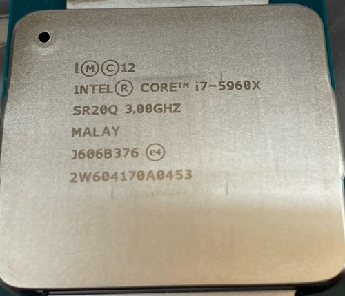 Processore intel core 5960x - processore,