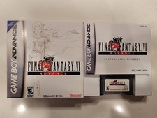 Cartuccia Final Fantasy VI 6 Advance Game Boy Advance GBA personalizzata completa