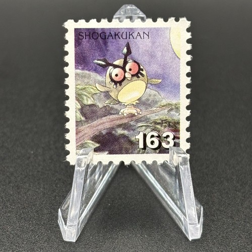 Hoothoot carta timbro pokémon - carta,