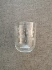 VINTAGE bicchiere vetro