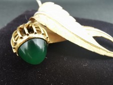 spilla vintage oro 18 carati e