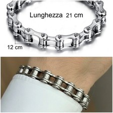 Bracciale da uomo in acciaio