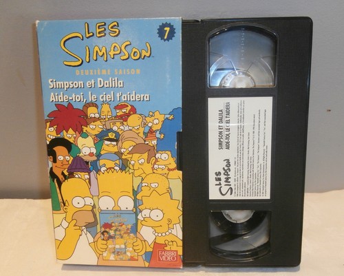 Vhs les simpson video - vhs,
