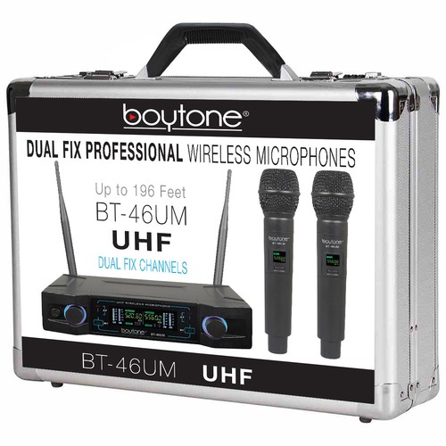 Boytone 46um uhf wireless - boytone,