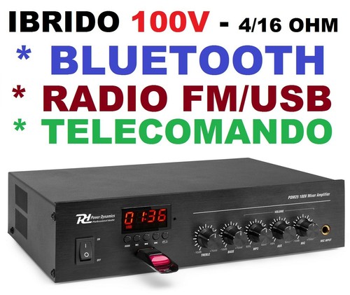 Amplificatore 100v ibrido - 100v,
