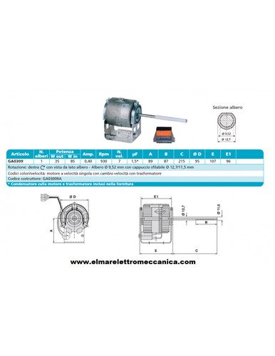 Ga03009a motore w - motore,