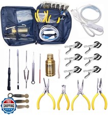 Jiayouy 20PCS Kit di Attrezzi per Flauto, Manutenzione Professionale per Riparazione Flauto