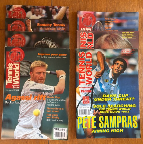 Rivista tennis world 1993 - tennis, e
