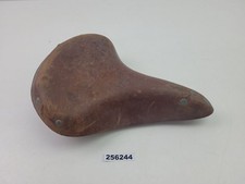 Sedile bici pelle metallo