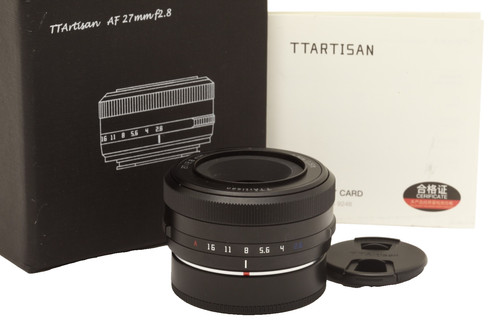 Obiettivo ttartisan 27mm - obiettivo, f2.8