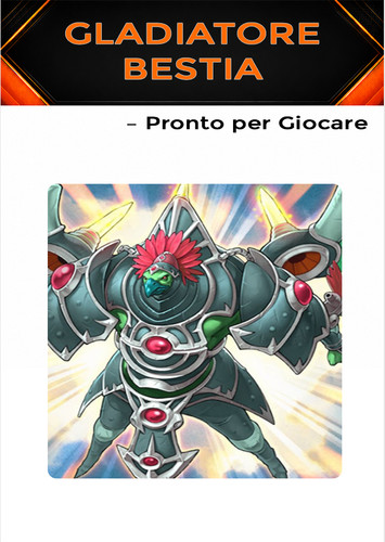 Yugioh mazzo deck gladiatore - deck,