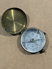 BUSSOLA Tascabile - In Ottone Vintage Rara